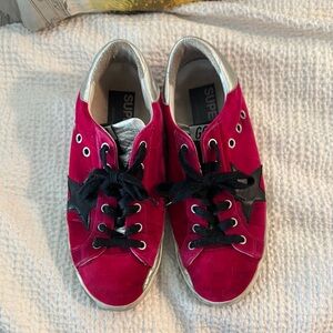 Hot Pink Golden Goose Sneakers